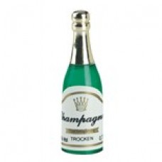 Plastic mini champagne bottle 